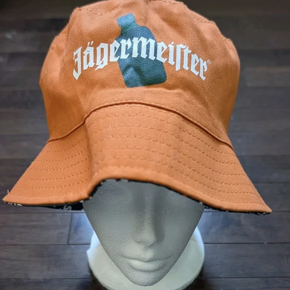 Jägermeister Promo Swag Bundle—Reversible Bucket Hat, Bar Towel, Necklace, Chips - Picture 4 of 7